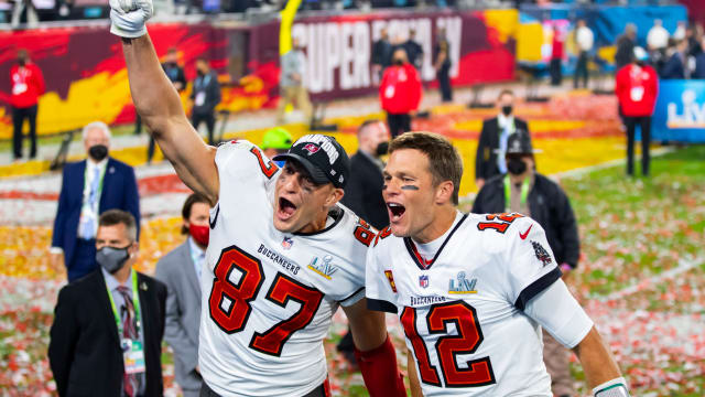 Tom Brady, Rob Gronkowski, Tampa Bay Buccaneers, Super Bowl